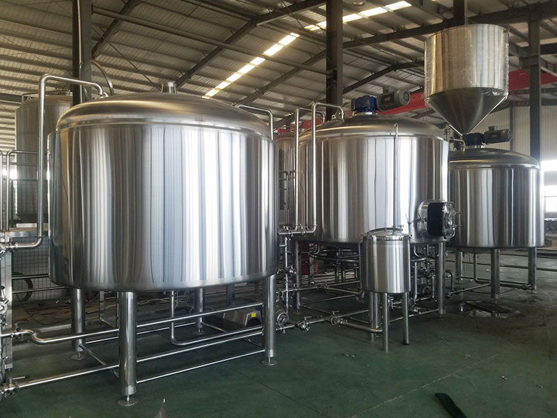 2000L brewery system for Australia Clients,test in our factory before delvier.