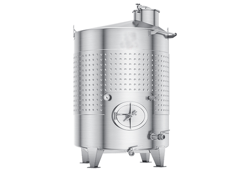 2000L 20BBL Stainless Steel Winery Equipment Jacked Winery Fermentation Tank