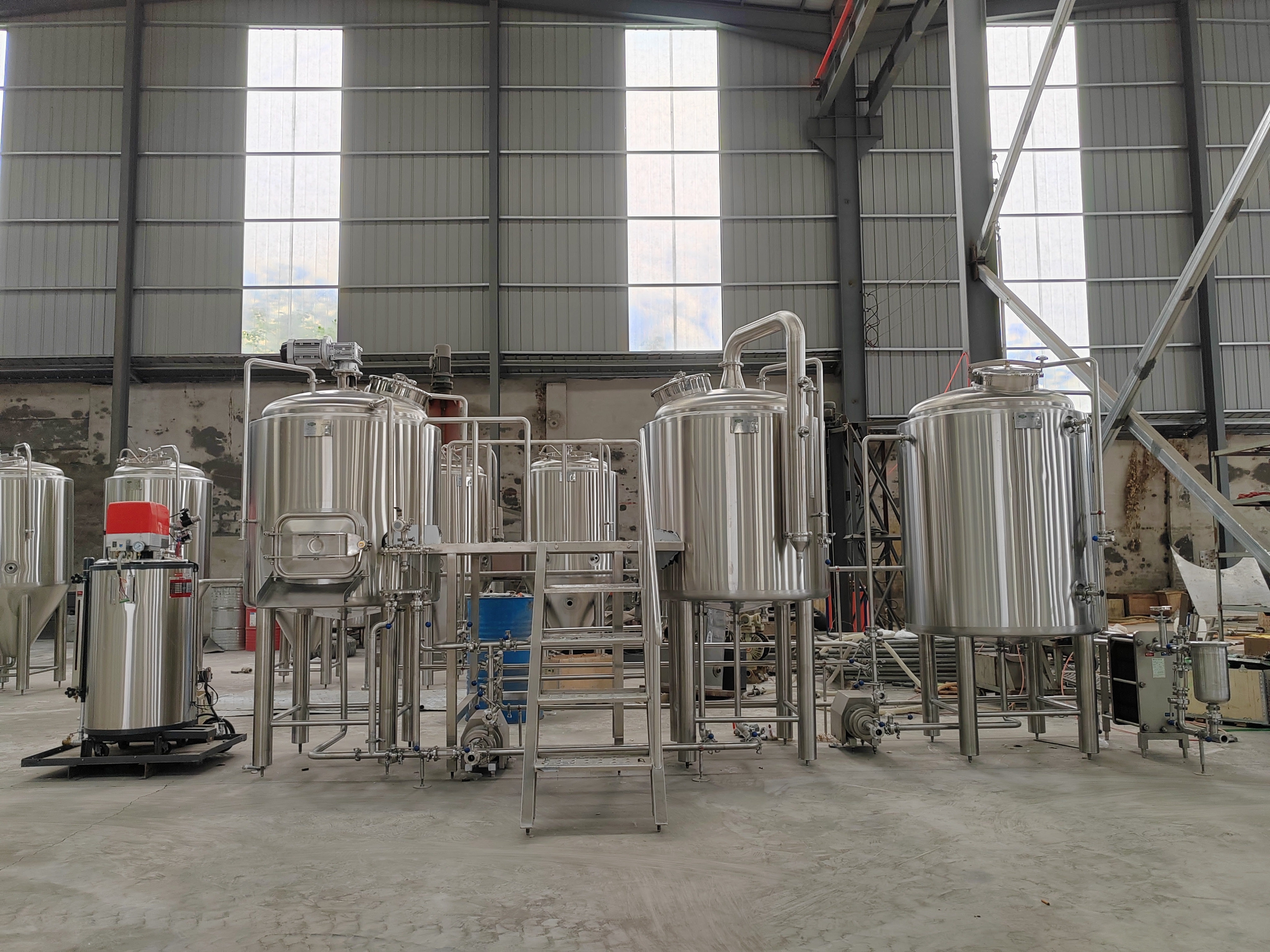 Santa Maria Craft Brewery in Philippines 500L Beer Brewing Equipment