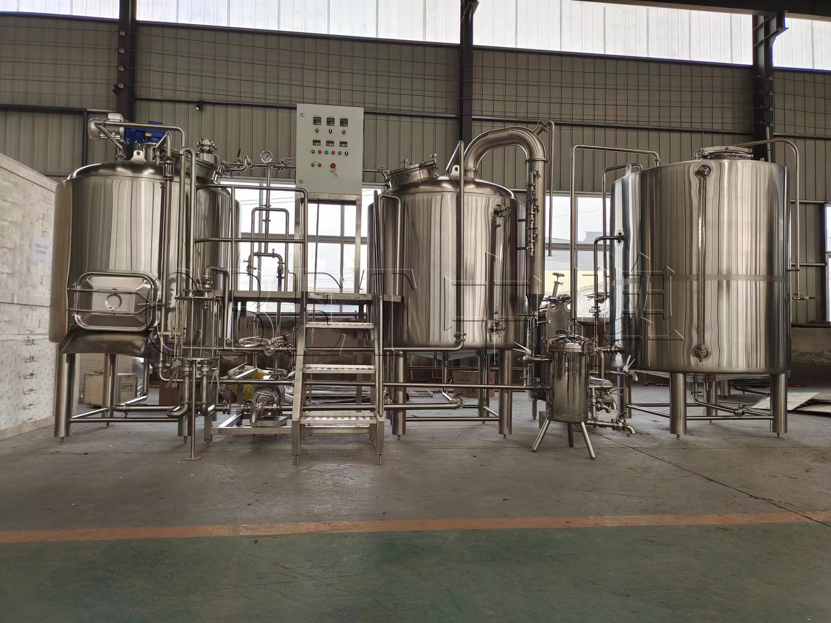10BBL Two Vessel Brewery Equipment For Canada Client