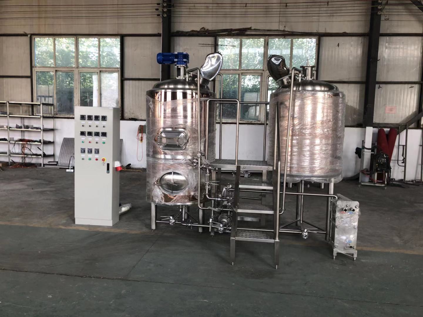 300L Beer Brewery Equipment ready for Russia