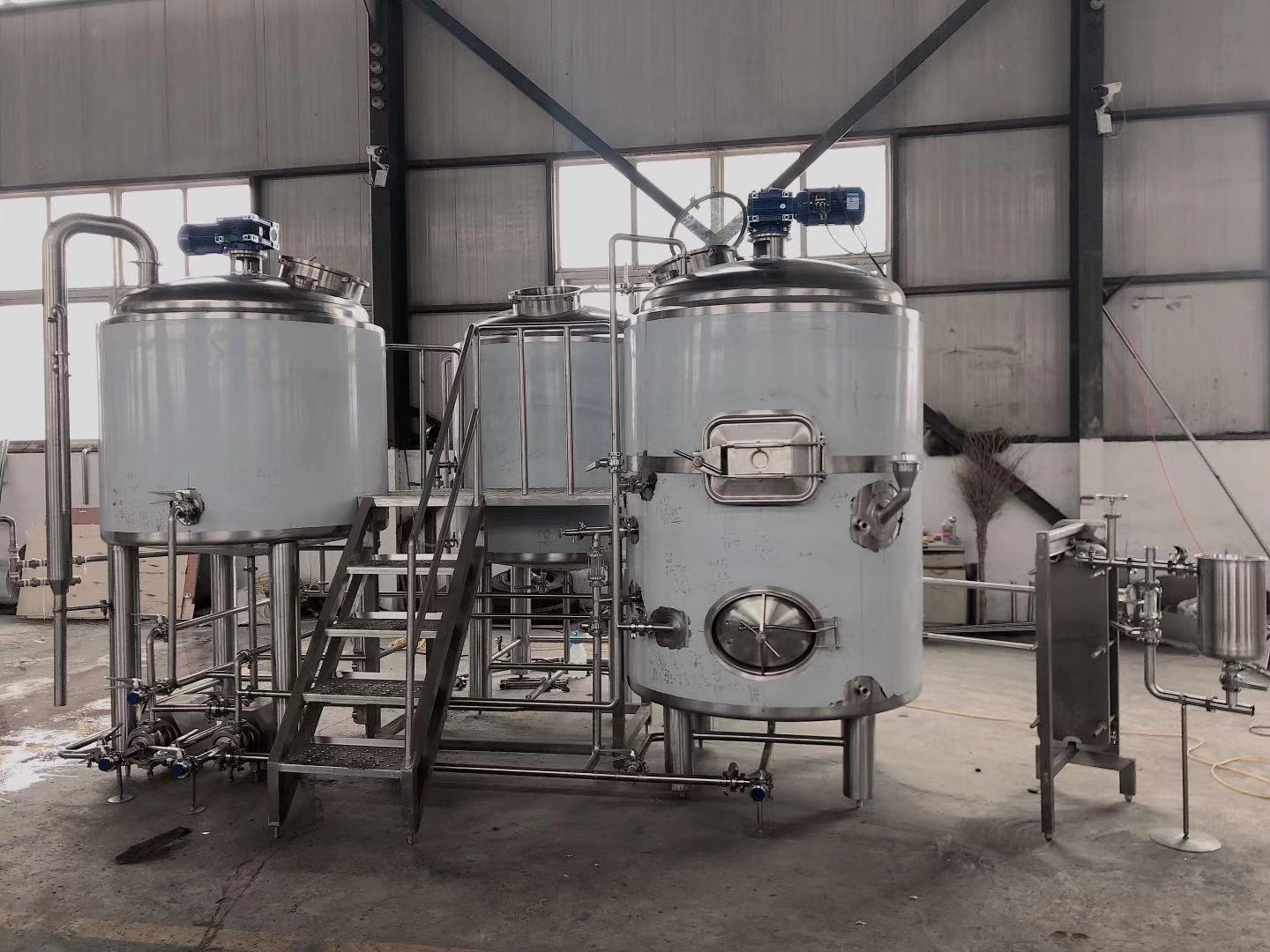 Netherlands 800L Beer Brewery Equipment Project