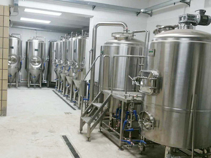 Italy 500L Brewery Project