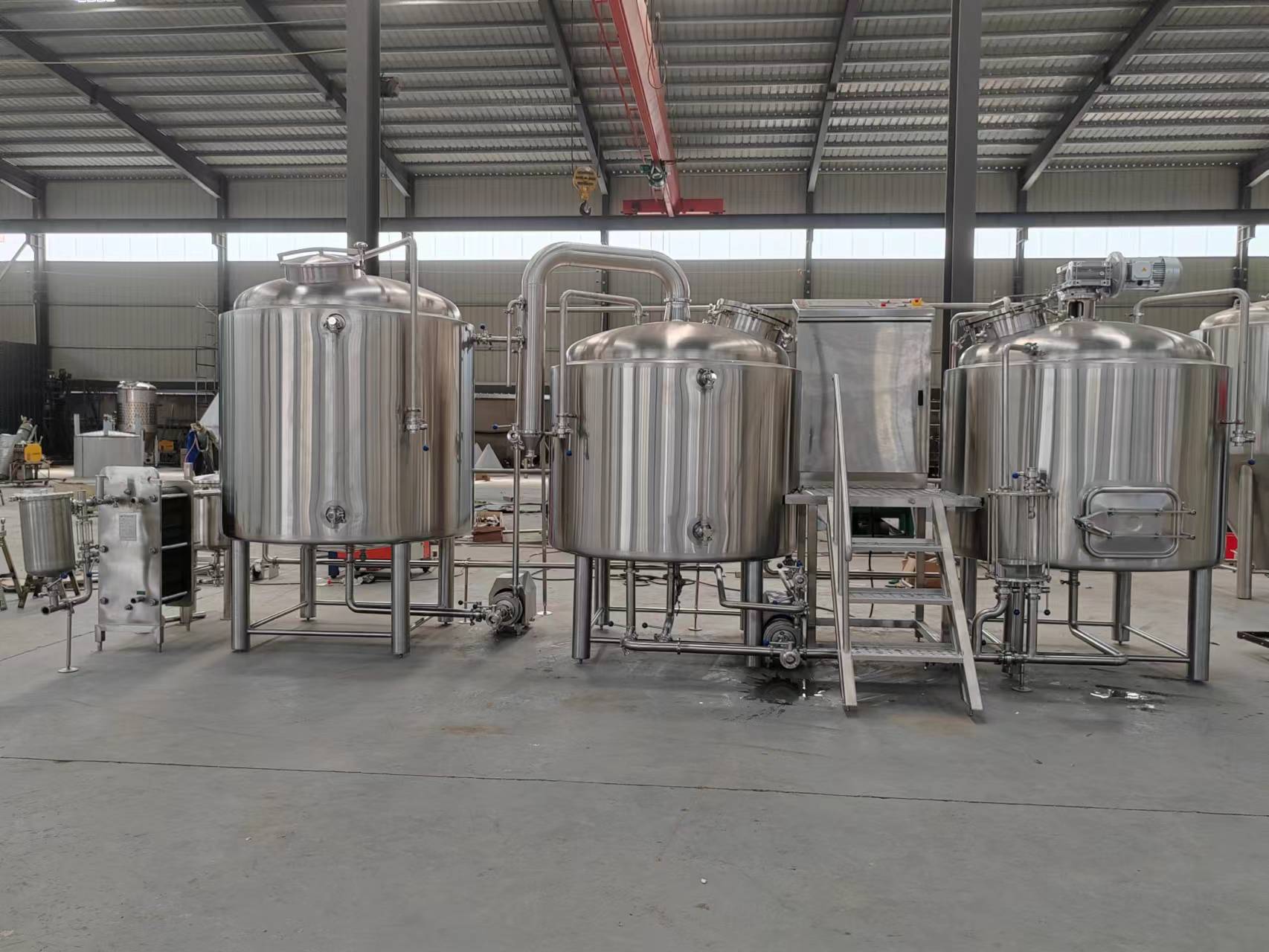 Korea New Brewery Project Equipment In WONJU GANGWON-DO