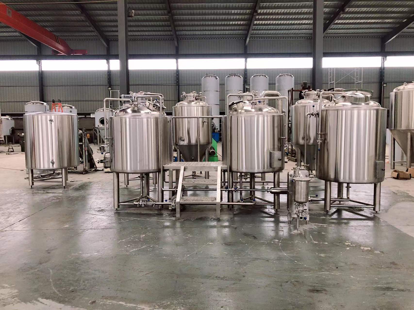 300L Craft beer brewing equipment for Romania client