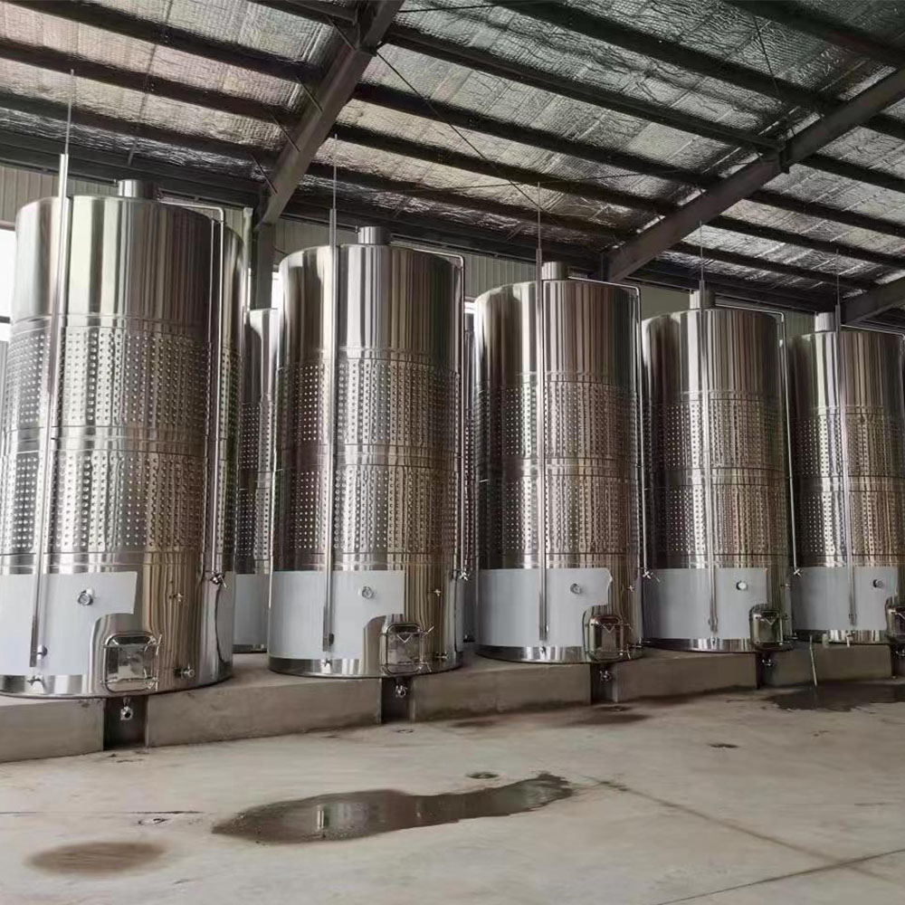 Pump-over Fruit Grape Wine Storage Tank for Grape Winery Storage