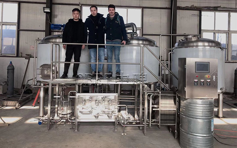 1000L Beer Brewery Project in Romania