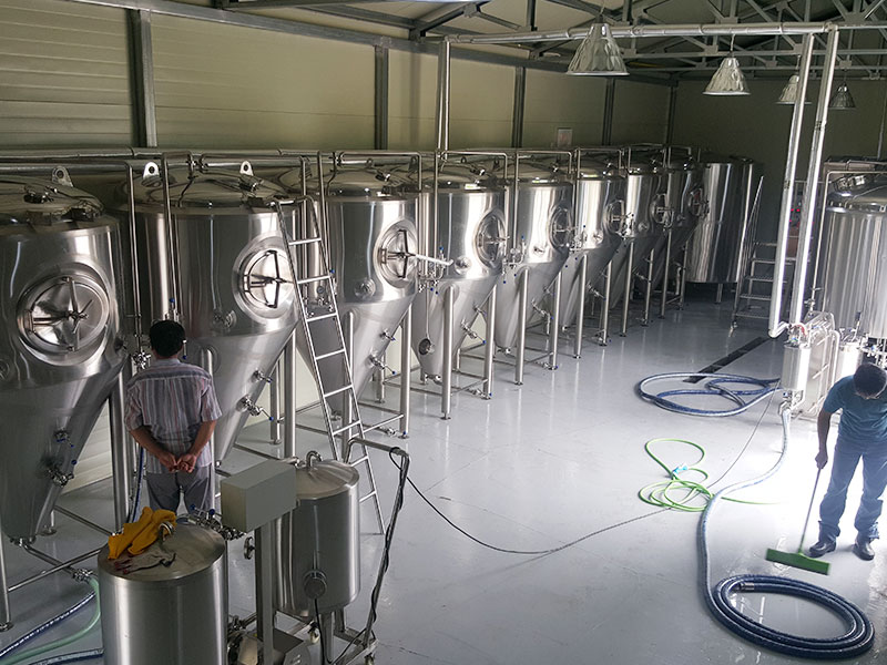 Korea Bankcreek Brewery 1000L beer brewing equipment