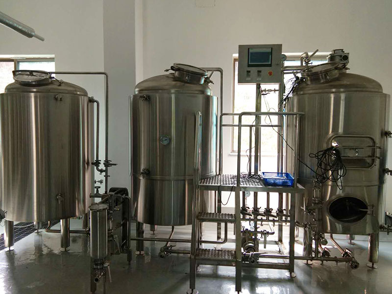 Korea Jangsu Craft Brewery Deliver and Install