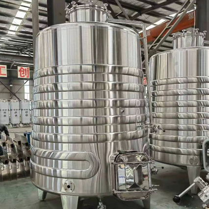 Sloped Bottom Wine Fermentation Tank for Winery Storage
