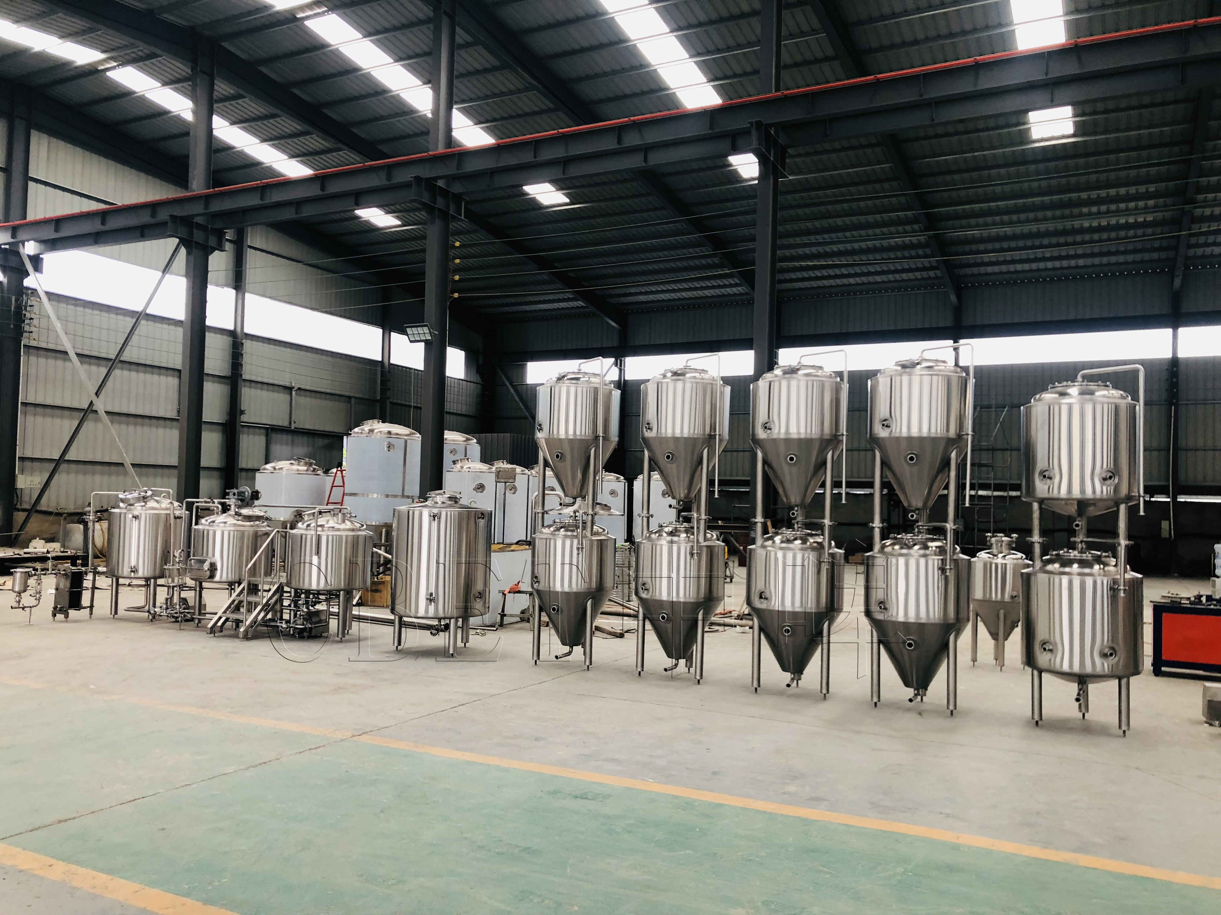 2BBL Two Vessel Beer Brewing Equipment For USA