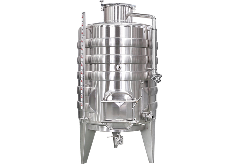 Commercial Winery Machinery Equipment With Jacketed Wine Fermentation Tank