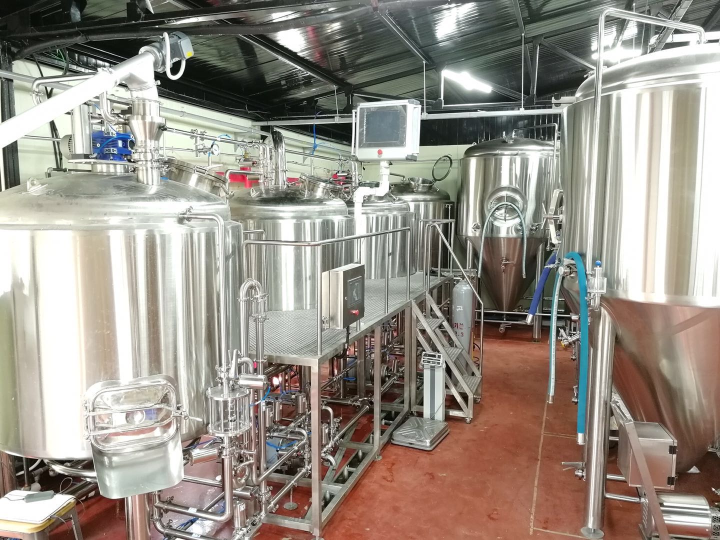 1500L Brewery Equipment For KOREA WILD WAVE BREWING CO.